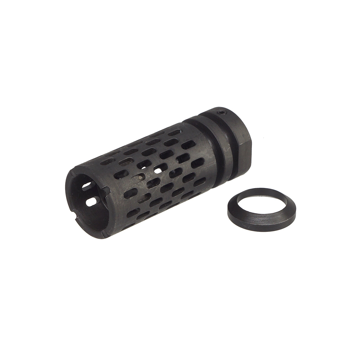 5KU BattleComp 1.5 Airsoft Flash Hider for 14mm- ( 5KU-100 )