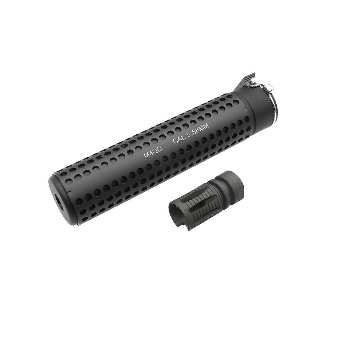 5KU KAC QD Airsoft Suppressor with SR16 Flash Hider ( 5KU-101 )