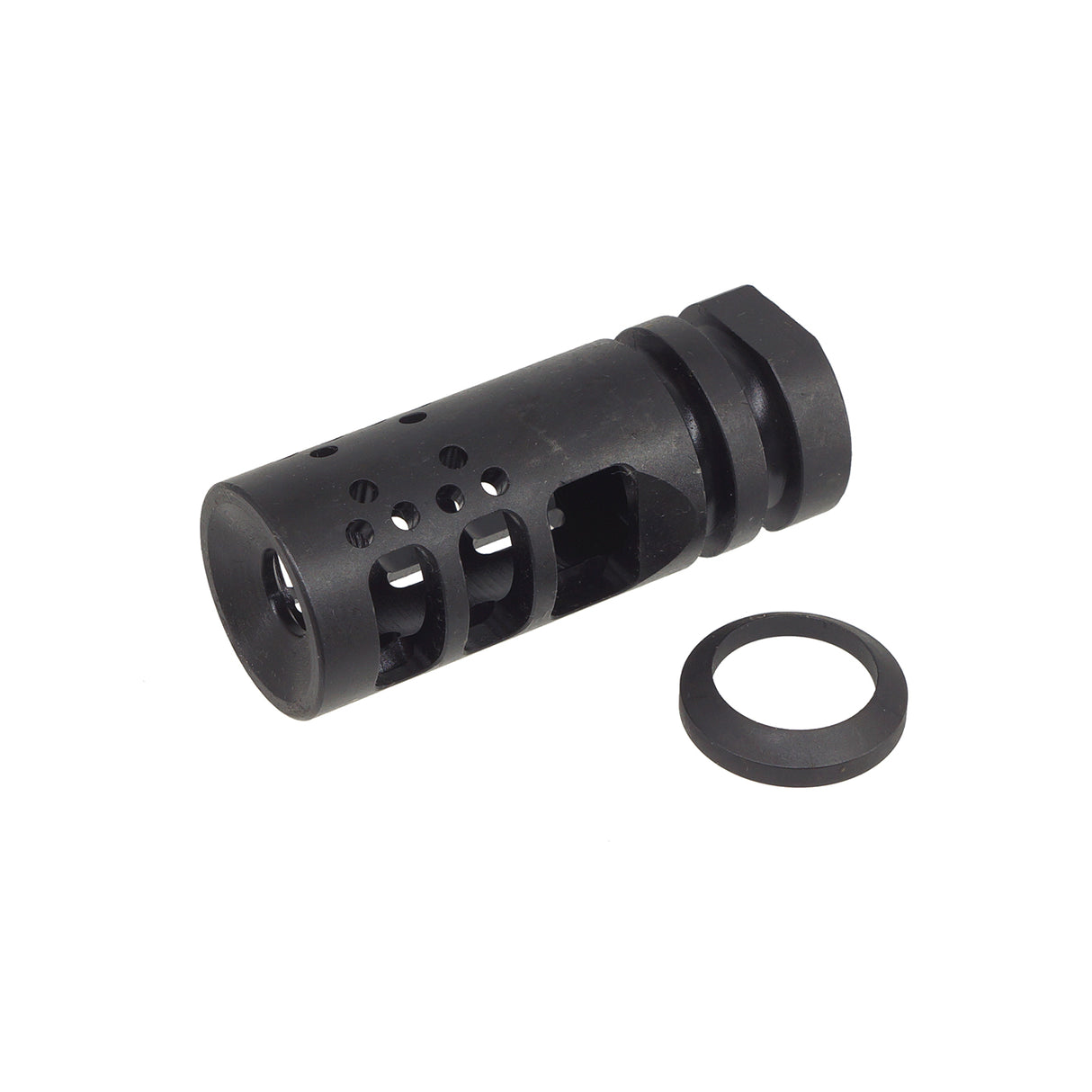 5KU GAMMA 762 Steel Flash Hider for 14mm- ( 5KU-166 )