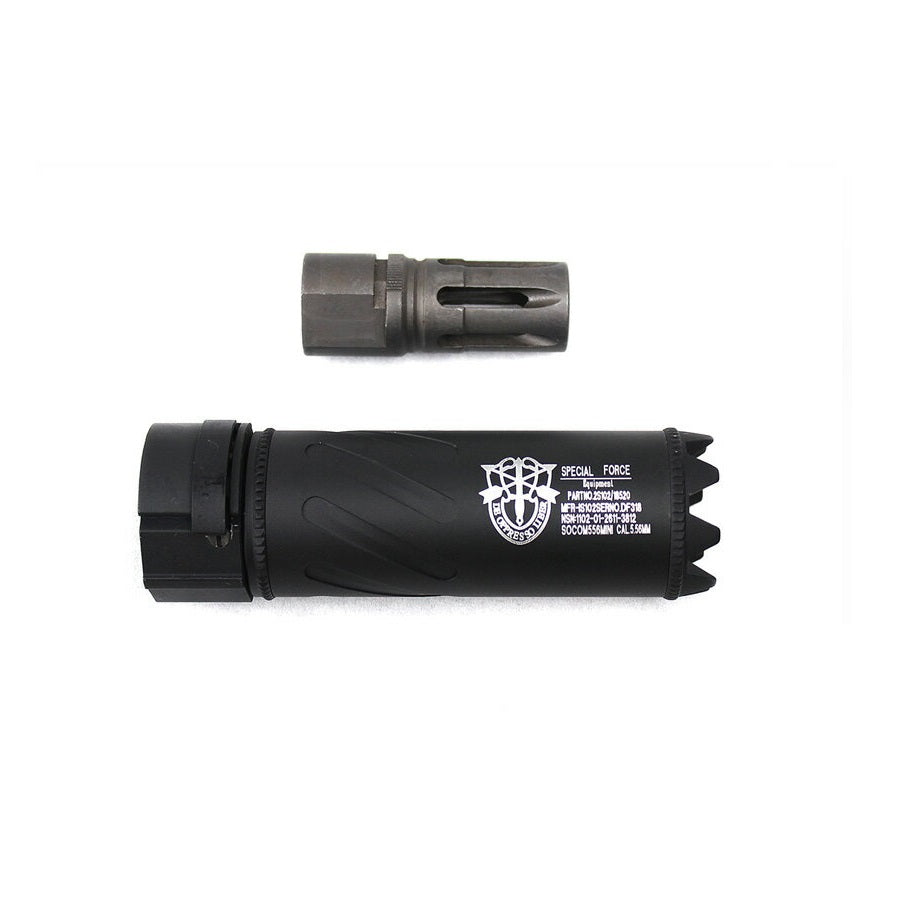 5KU SOCOM 556 Mini Monster QD Airsoft Suppressor ( 5KU-184 )