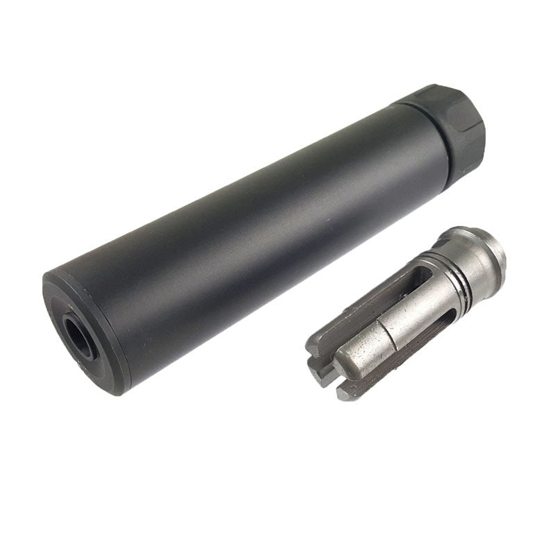 5KU SOCOM 556 RC Airsoft Suppressor with Flash Hider ( 5KU-215 )