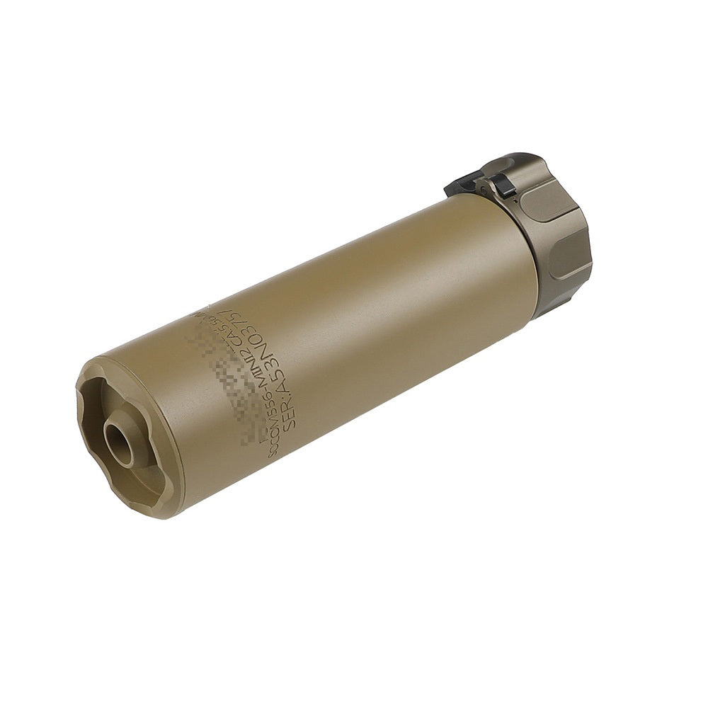 5KU SOCOM 556 Mini2 Suppressor with Flash Hider ( 5KU-243 ) Tan