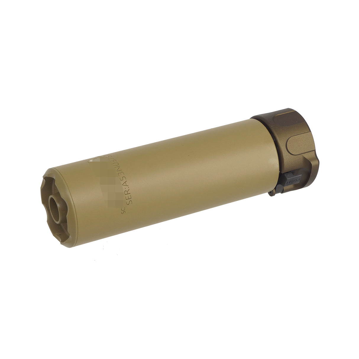 5KU SOCOM 556 Mini2 Airsoft Suppressor with Flash Hider ( 5KU-243 )
