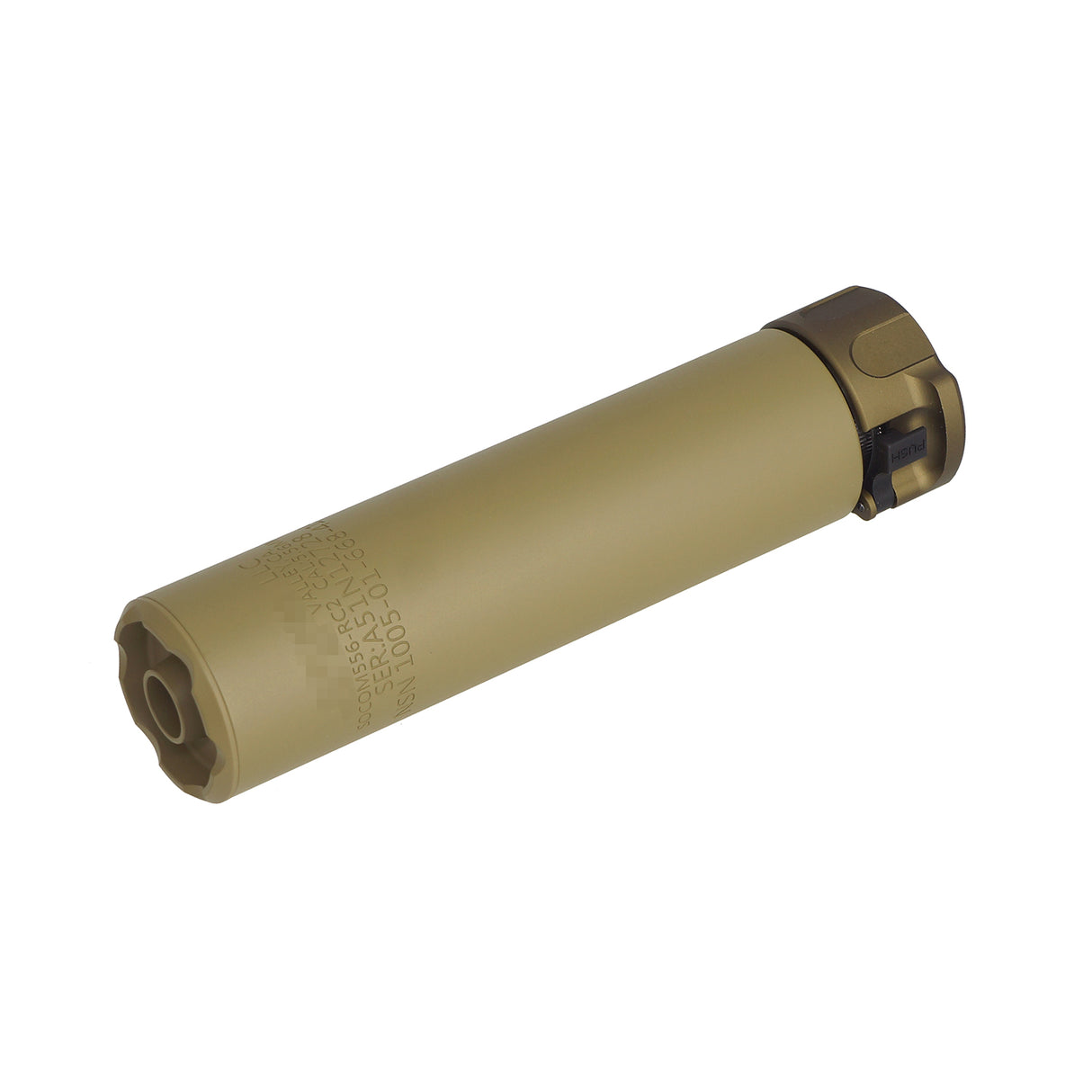 5KU SOCOM 556 RC2 Airsoft Suppressor with Flash Hider ( 5KU-244 )