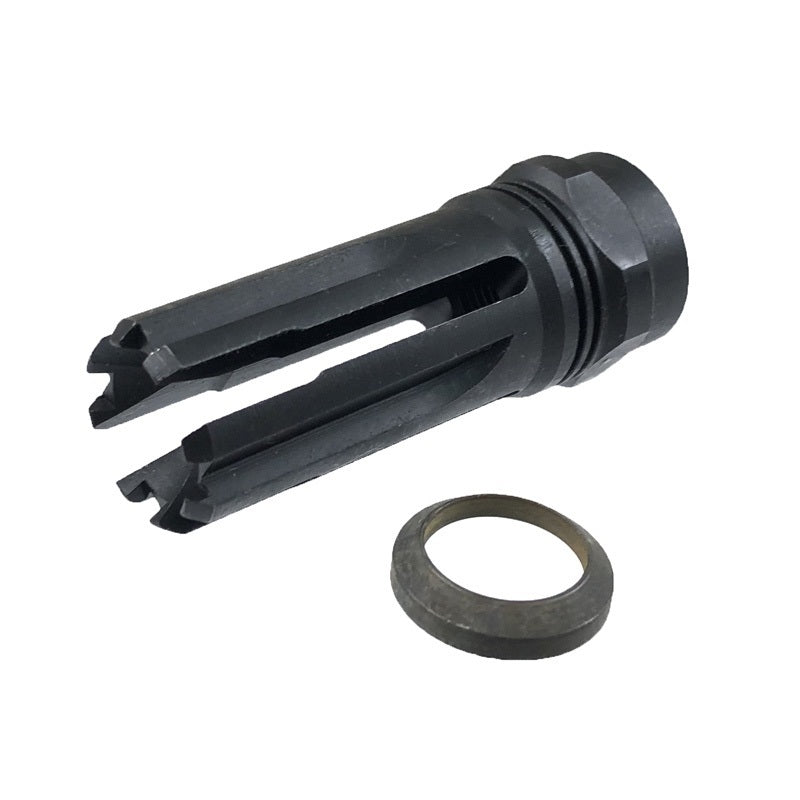 5KU Venom Style Steel Flash Hider for 14mm- ( 5KU-247 )