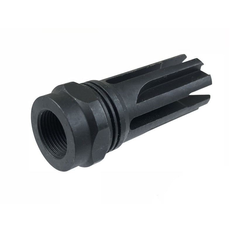 5KU Venom Style Steel Flash Hider for 14mm- ( 5KU-247 )