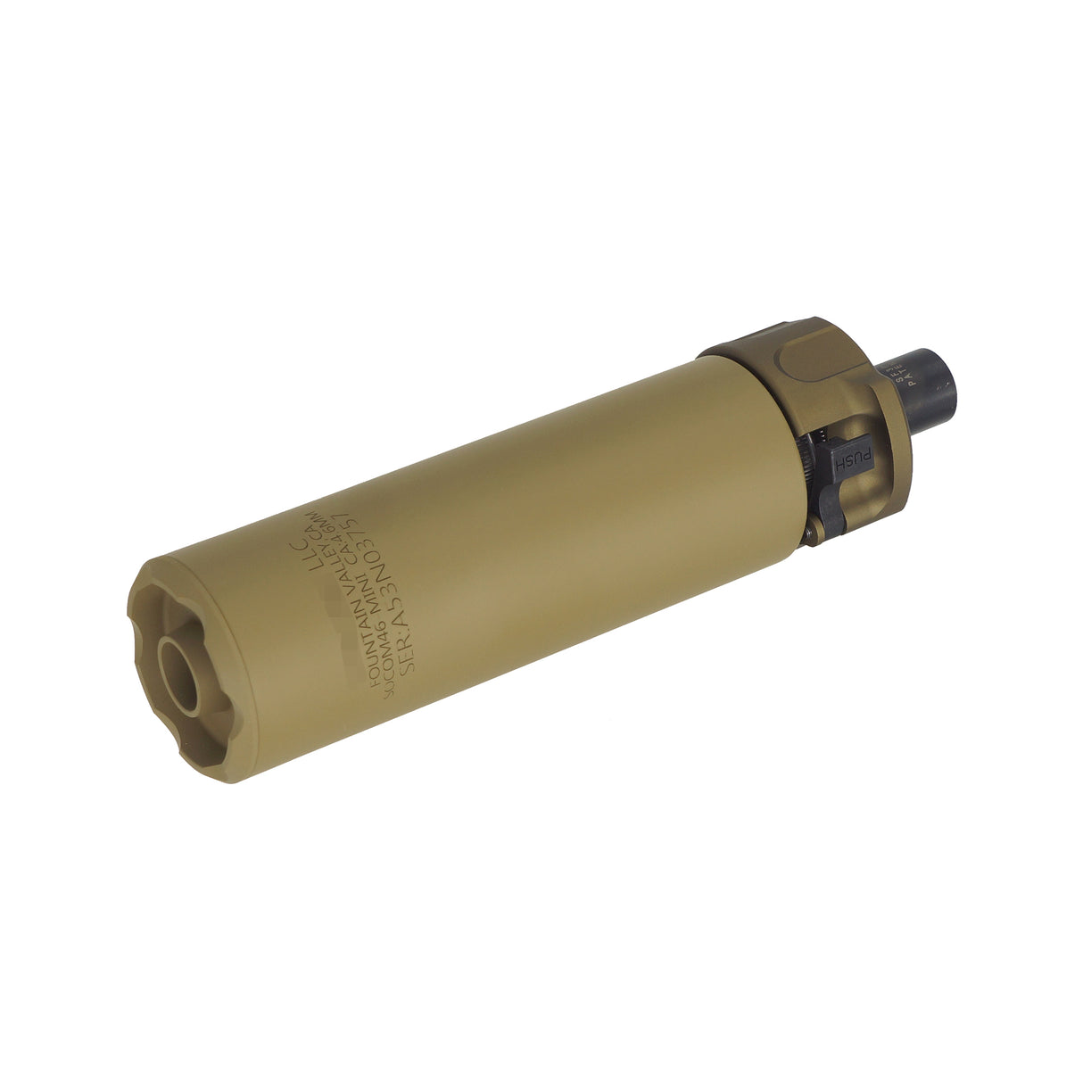 5KU SF SOCOM 46 Mini Suppressor for VFC / KWA MP7 Airsoft ( 5KU-270 )