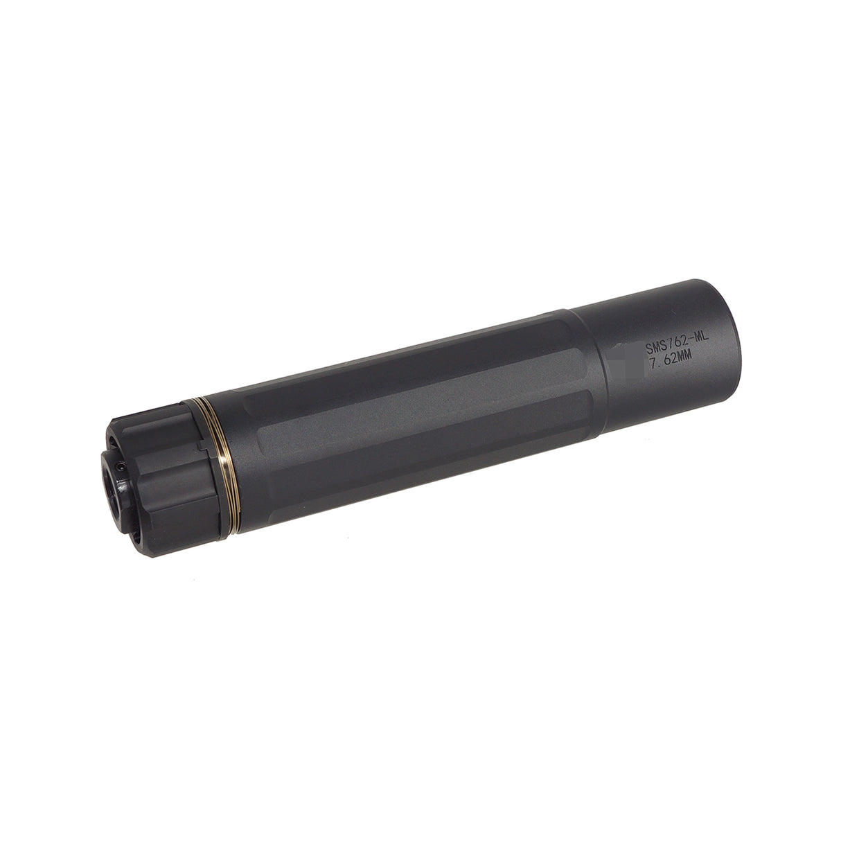 5KU DA Sandman-S SMS762 Airsoft Suppressor for 14mm- ( 5KU-316 ) BK