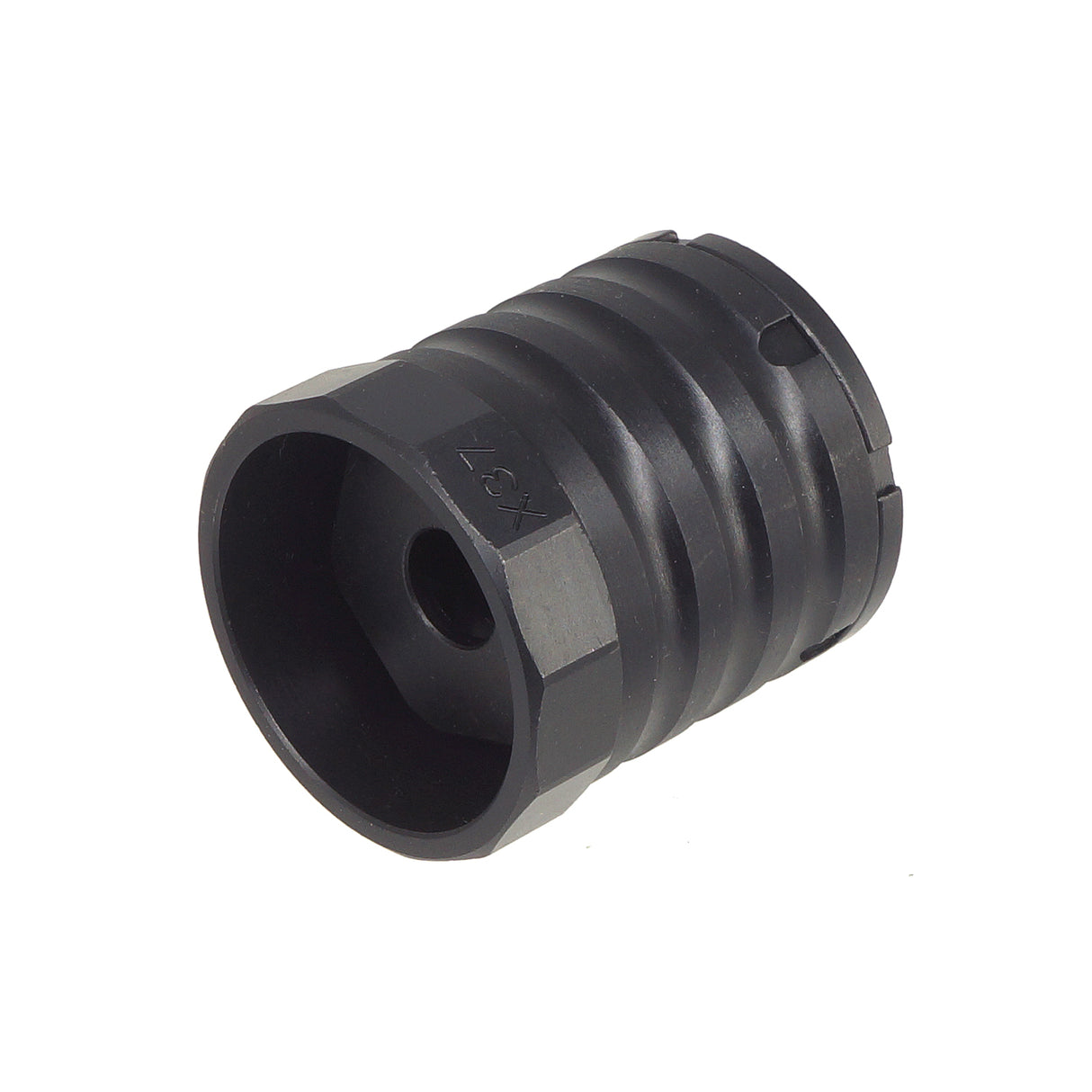 5KU 360 X12 AK Muzzle Brake with Blast Shield ( 14mm- ) ( 5KU-337 )