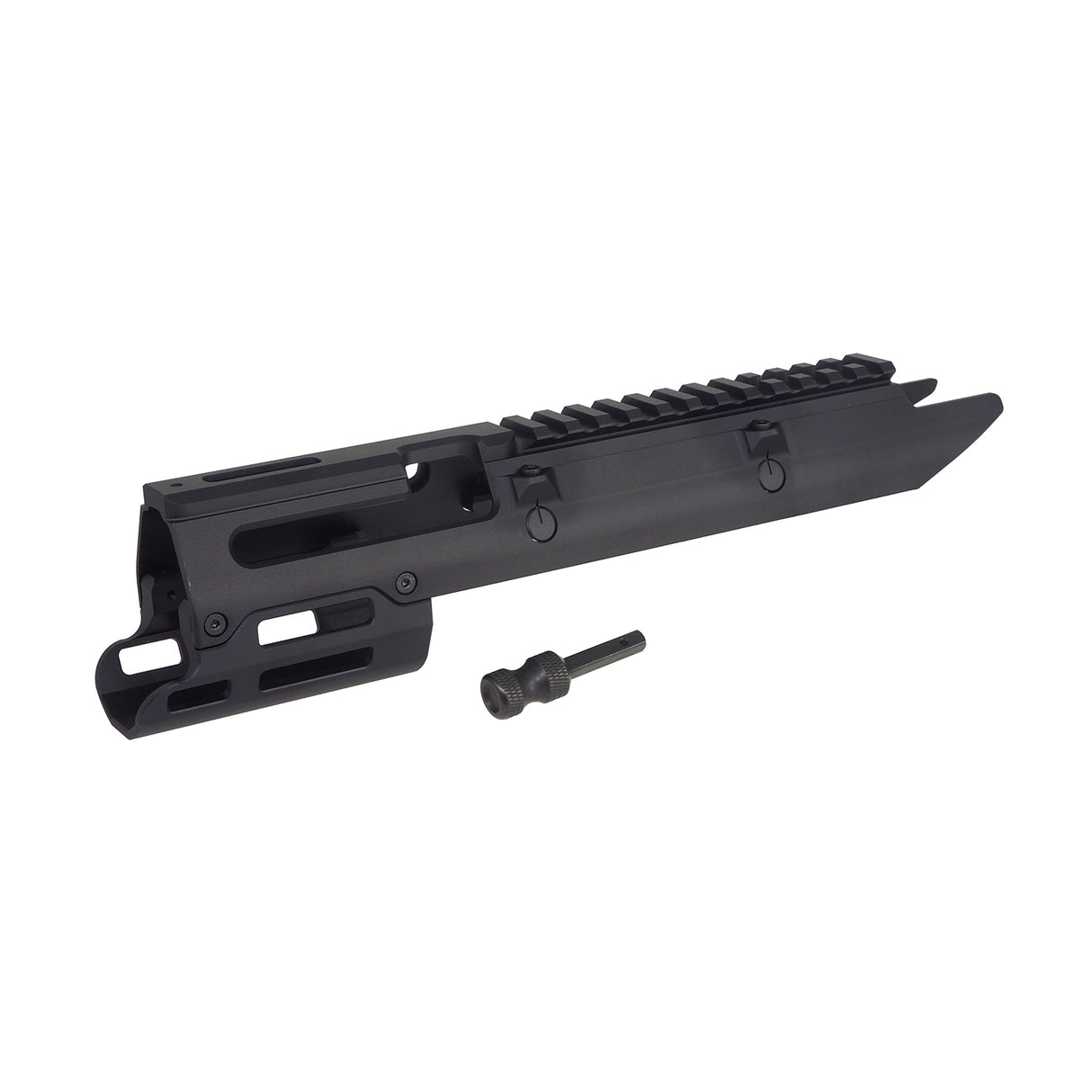 5KU M-Lok Rail Handguard w/ Charging Handle for VFC MP5K GBB Airsoft ( 5KU-392C )