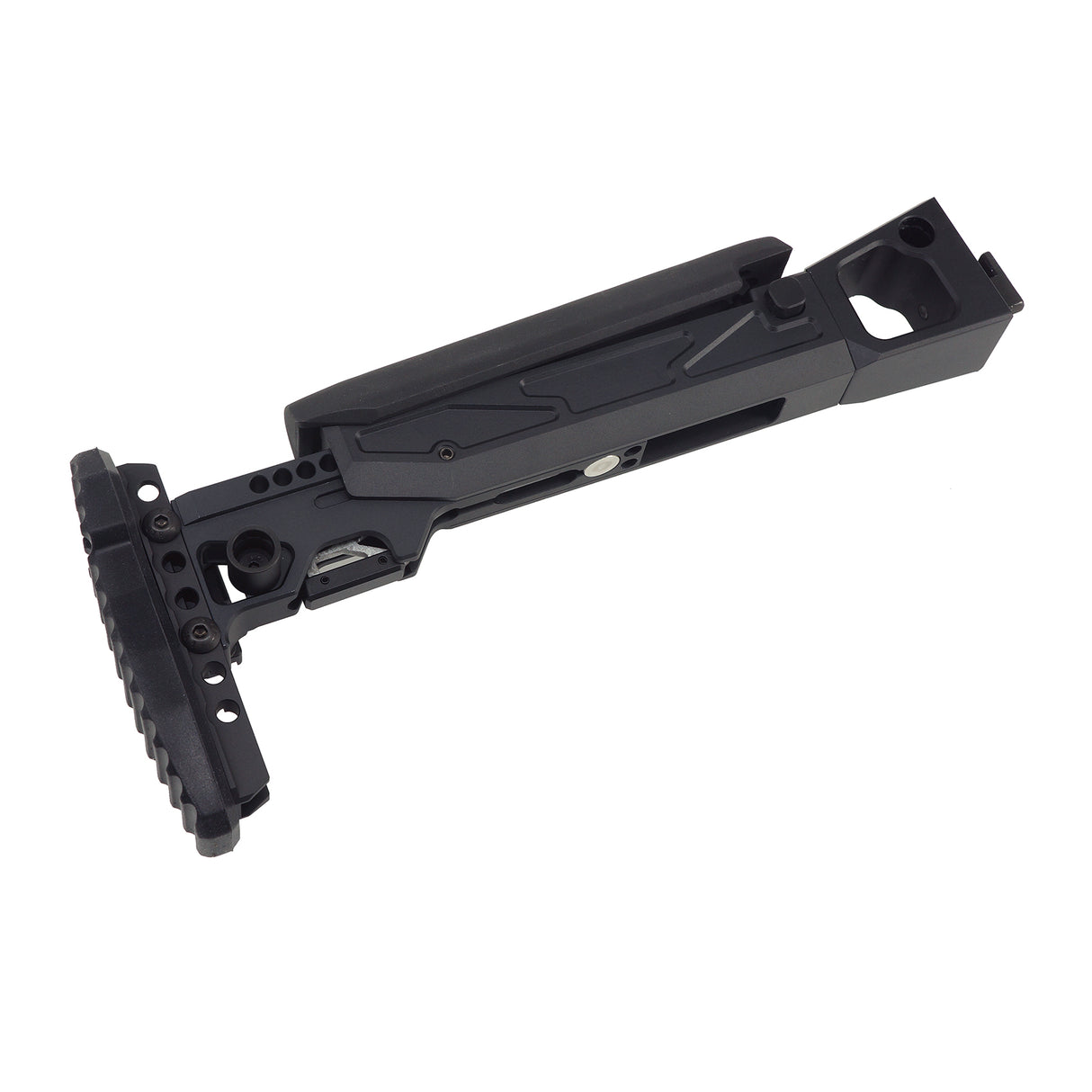 5KU KPYK Folding Telescopic Buttstock w/ Cheek Riser for GHK AK74 GBB ( 5KU-396 )
