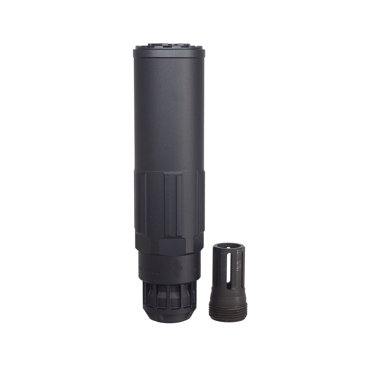 5KU CGS SCI-SIX Airsoft Suppressor for 14mm- ( 5KU-400 )