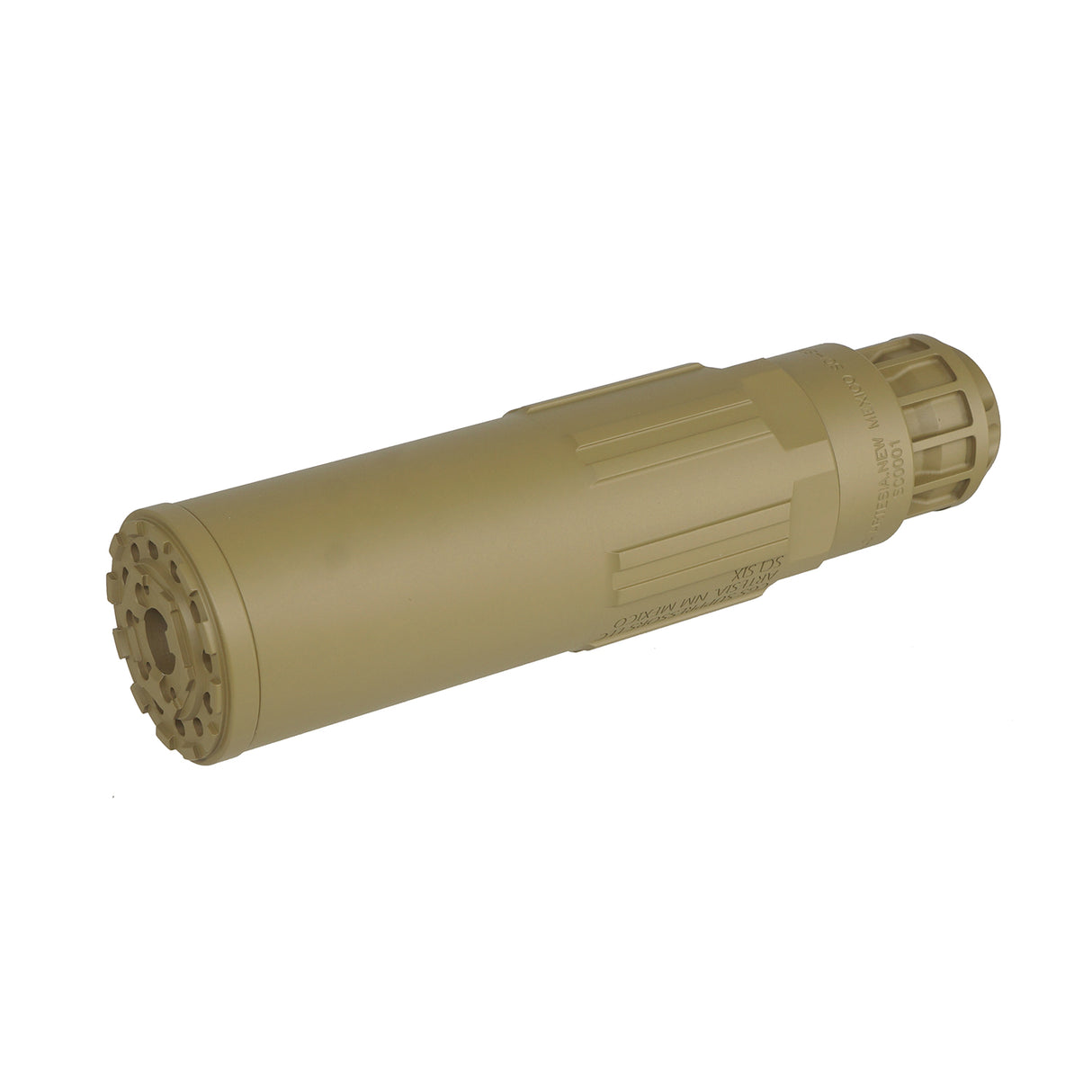 5KU CGS SCI-SIX Airsoft Suppressor for 14mm- ( 5KU-400 )