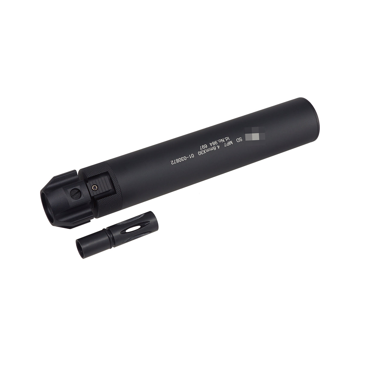 5KU MP7A1 QD Mock Suppressor for KSC / KWA / VFC MP7 Airsoft ( 5KU-84 )