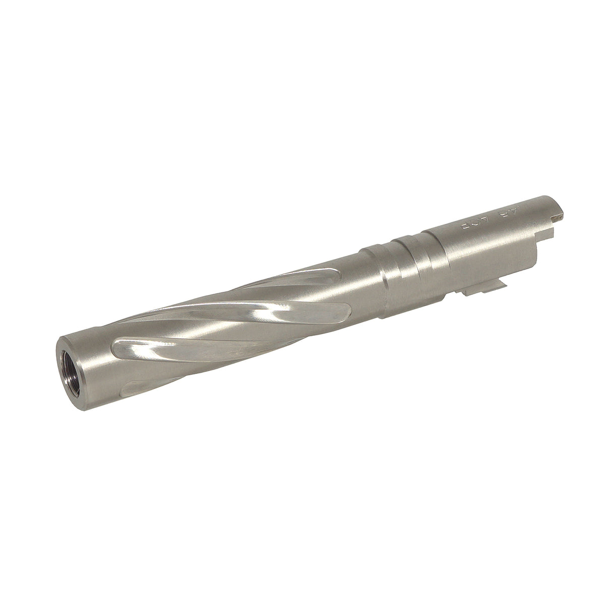 5KU Tornado 5 Inch Stainless Threaded Outer Barrel for Marui Hi-Capa Airsoft ( 5KU-GB-476 )