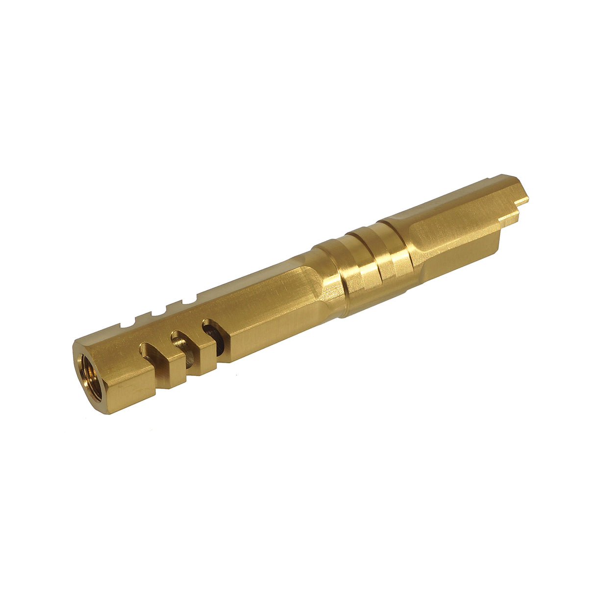 5KU 4.3 Inch Stainless Hexagon Outer Barrel for Marui Hi-Capa 4.3 GBB Airsoft ( GB-555 )