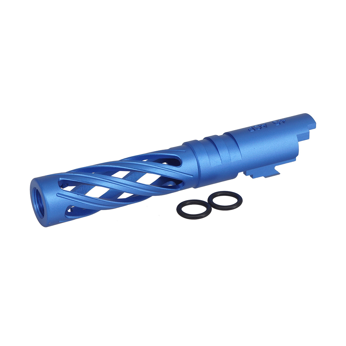 5KU 4.3 Inch Aluminum Hollow Outer Barrel for Marui Hi-Capa ( 5KU-GB-558 ) bliue