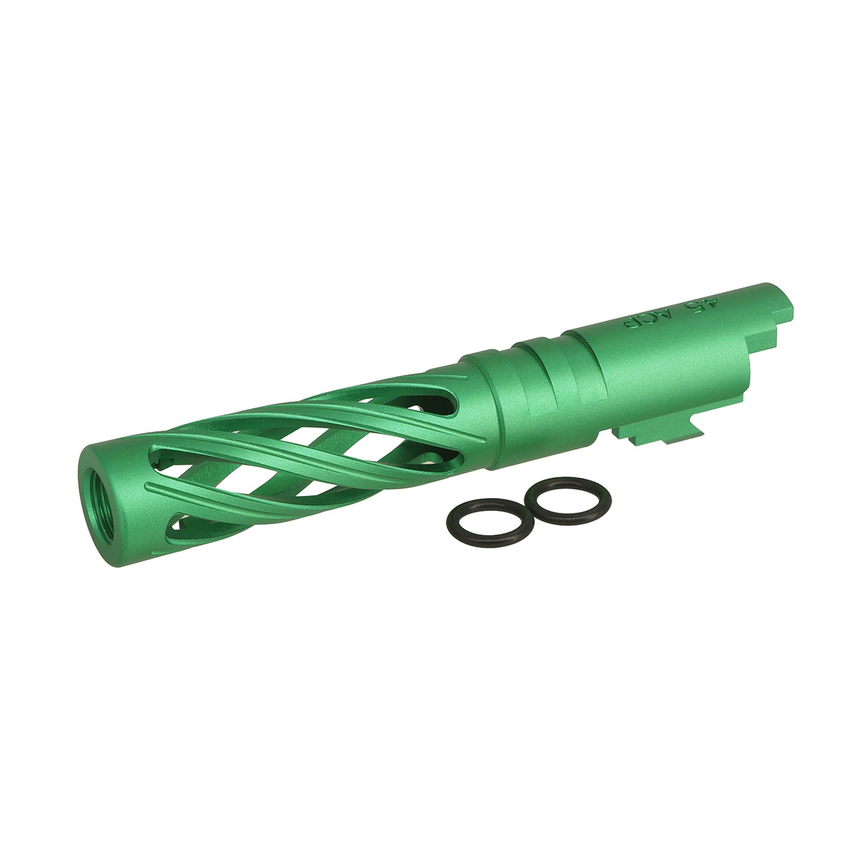 5KU 4.3 Inch Aluminum Hollow Outer Barrel for Marui Hi-Capa ( 5KU-GB-558 ) green
