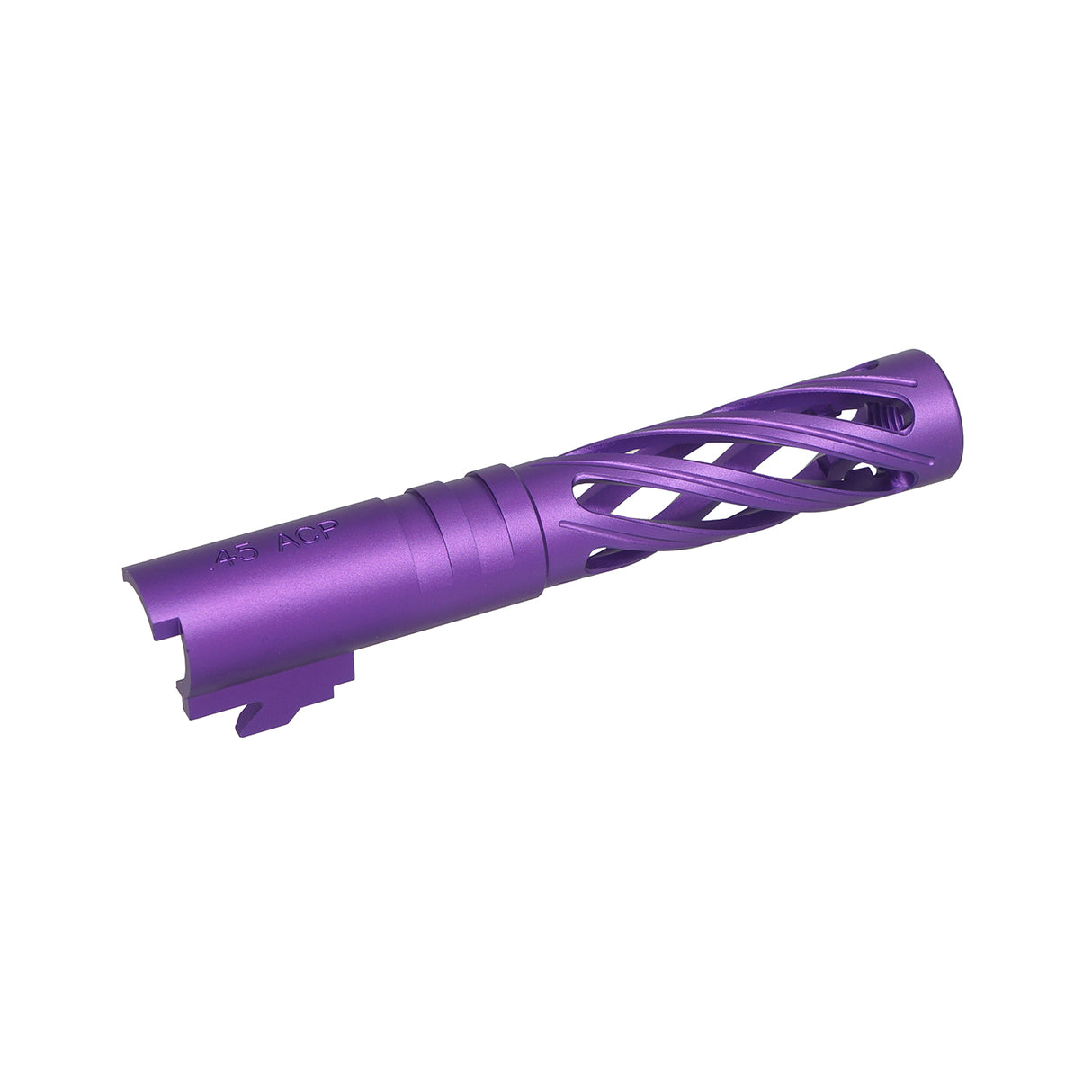 5KU 4.3 Inch Aluminum Hollow Outer Barrel for Marui Hi-Capa ( 5KU-GB-558 ) purple