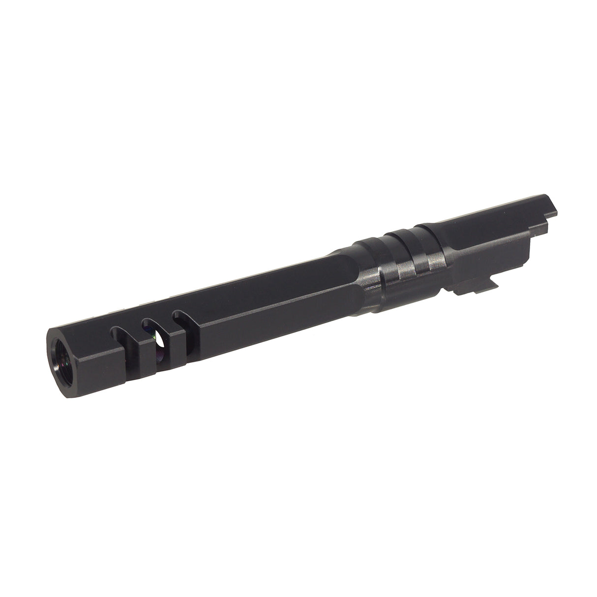 5KU 5.1 Inch Stainless Hexagon Outer Barrel for Marui Hi-Capa Airsoft ( GB-593 )