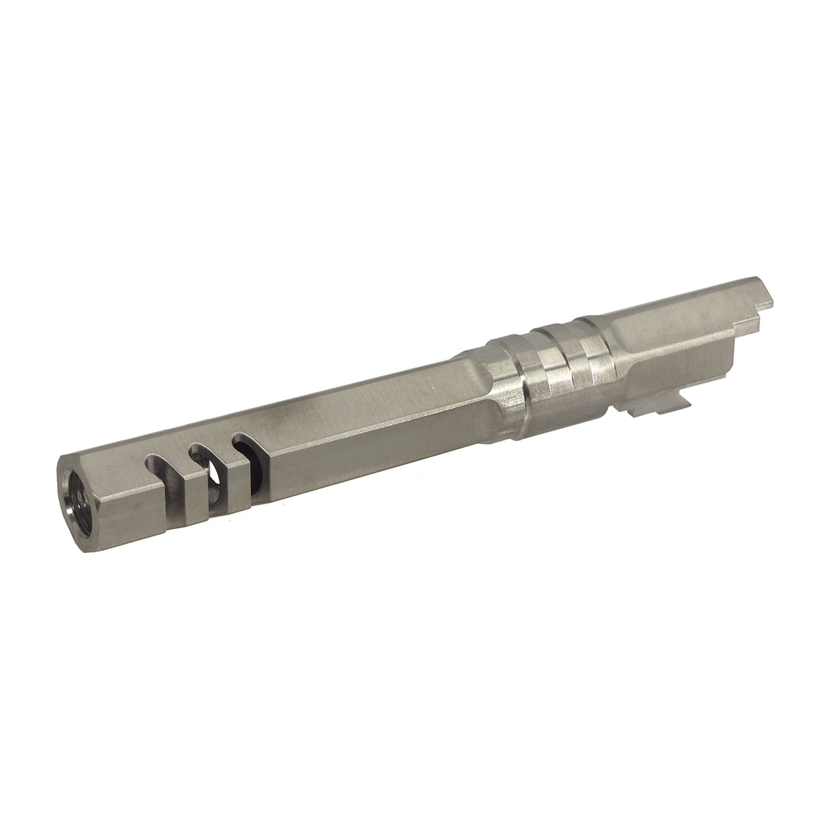 5KU 5.1 Inch Stainless Hexagon Outer Barrel for Marui Hi-Capa Airsoft ( GB-593 )