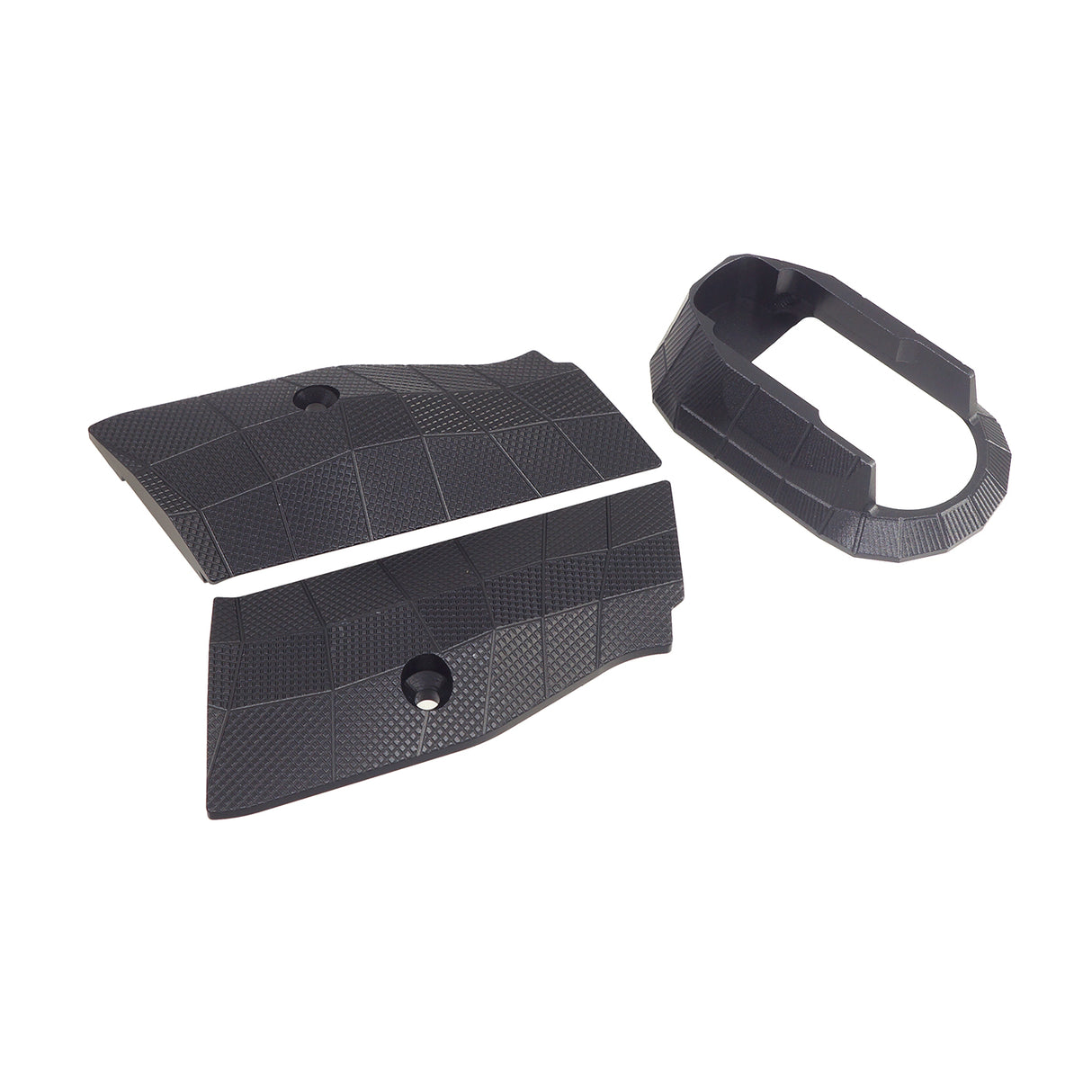 5KU Aluminum LOK Style Short Grip Panel and Magwell for KJW/ASG Shadow2 ( GBSD2039 )