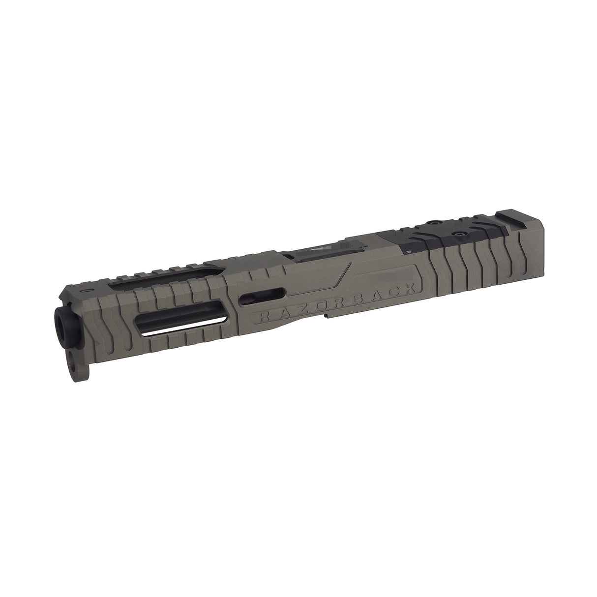 5KU Aluminum Razorback RMR Ready Slide for Marui G17 GBB Airsoft ( JI-102-GY )