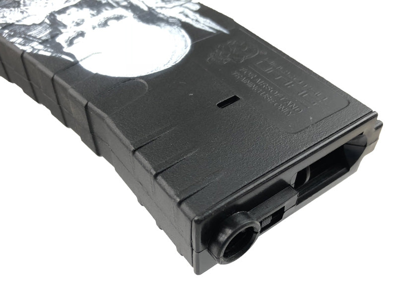 APS High Cap U-Mag Magazine for M4 AEG with Reaper Logo ( APS-AER123 )