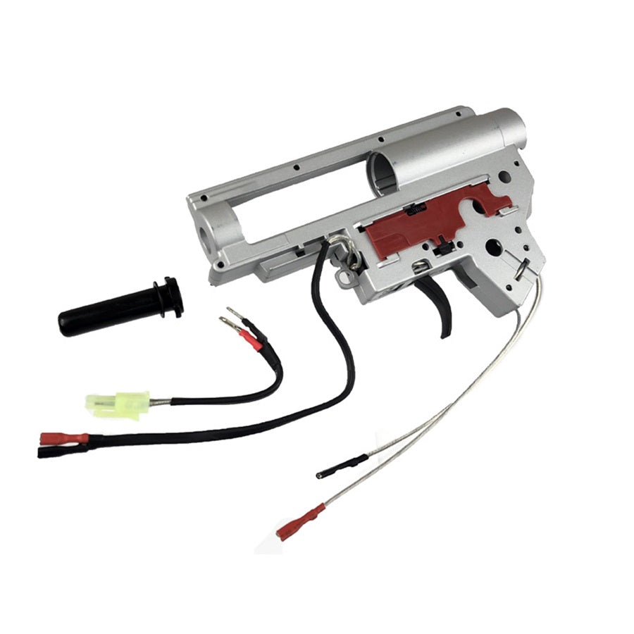 Army Force QD Ver.2 Gearbox Shell for AEG - Silver ( EX046-SV )