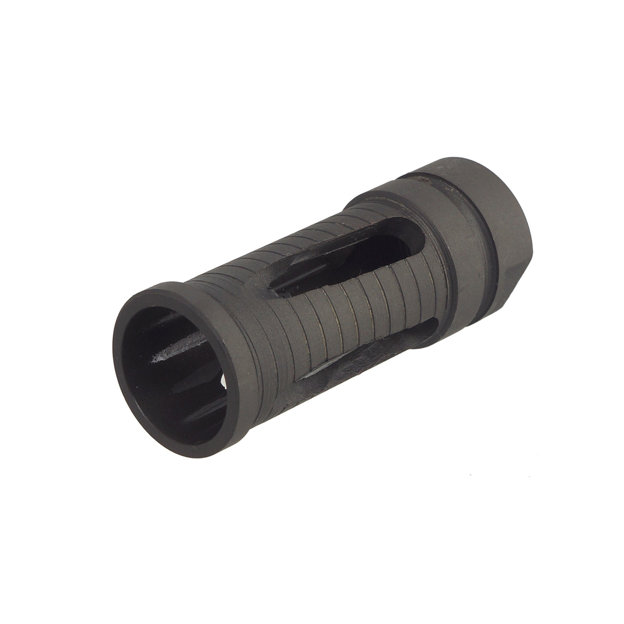 Army Force Bush Style Steel Flash Hider for 14mm- ( AF-FL0051 )