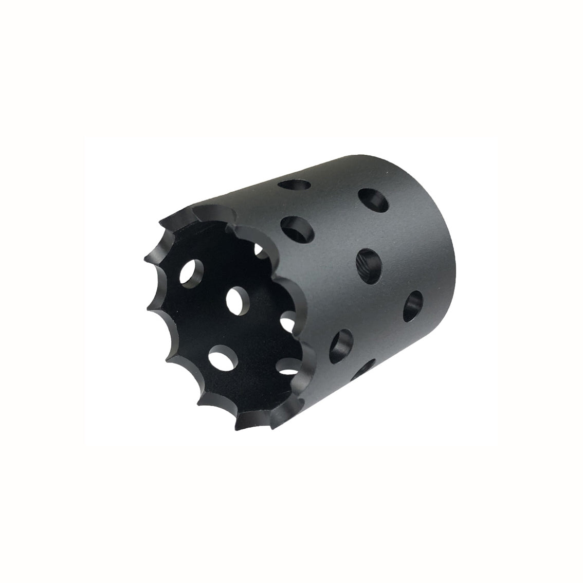 Army Force Hole Saw Style Flash Hider for 14mm- ( AF-FL0070 )