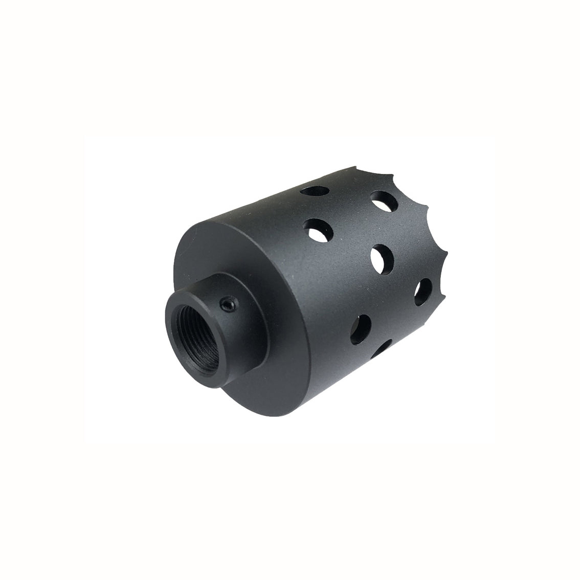 Army Force Hole Saw Style Flash Hider for 14mm- ( AF-FL0070 )