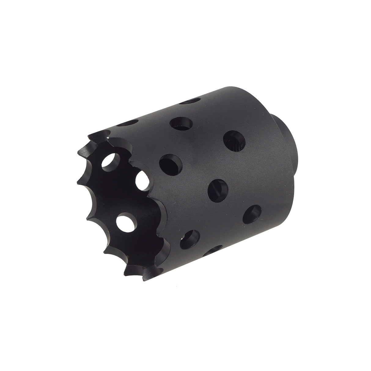 Army Force Hole Saw Style Flash Hider for 14mm- ( AF-FL0070 )