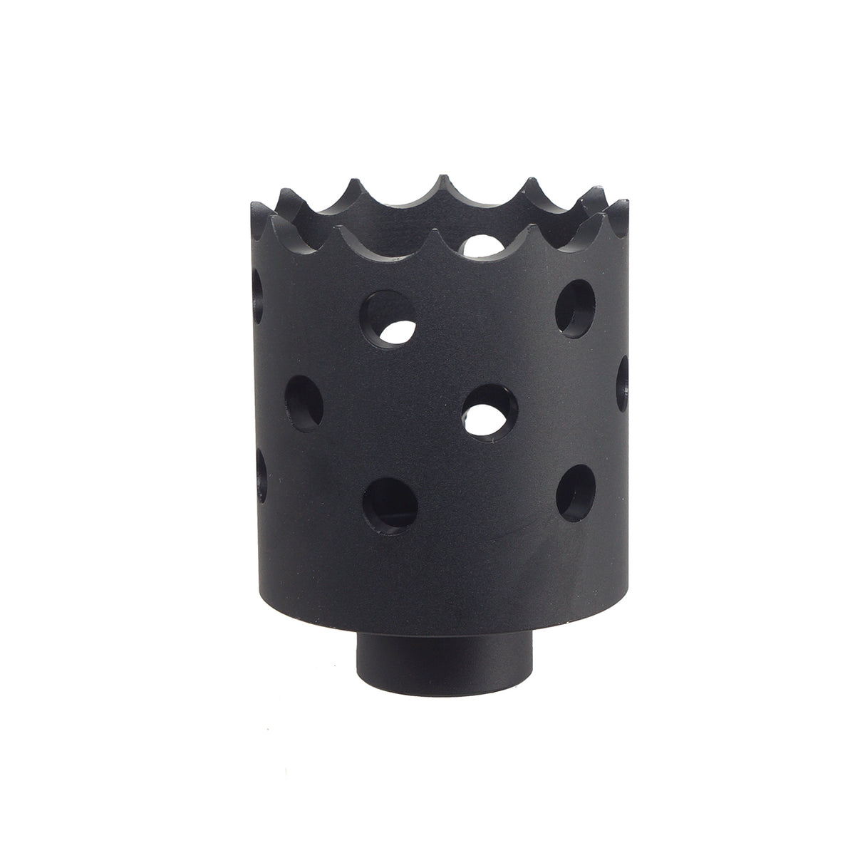 Army Force Hole Saw Style Flash Hider for 14mm- ( AF-FL0070 )