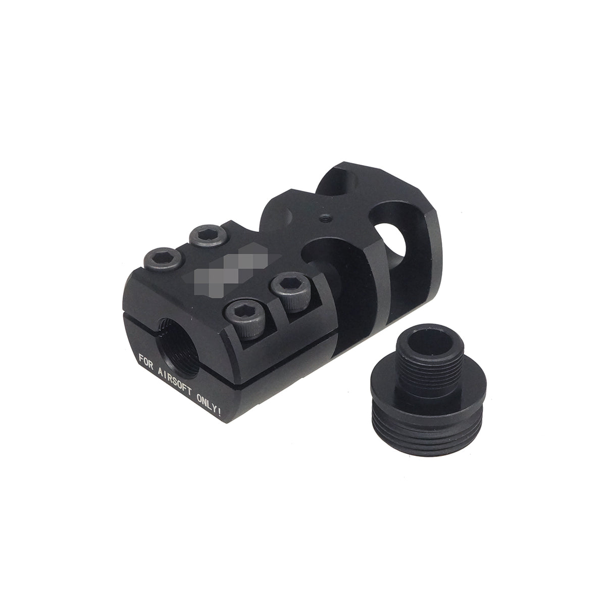 Army Force Aluminum Roedale Muzzle Brake for 14mm- ( FL0086 )