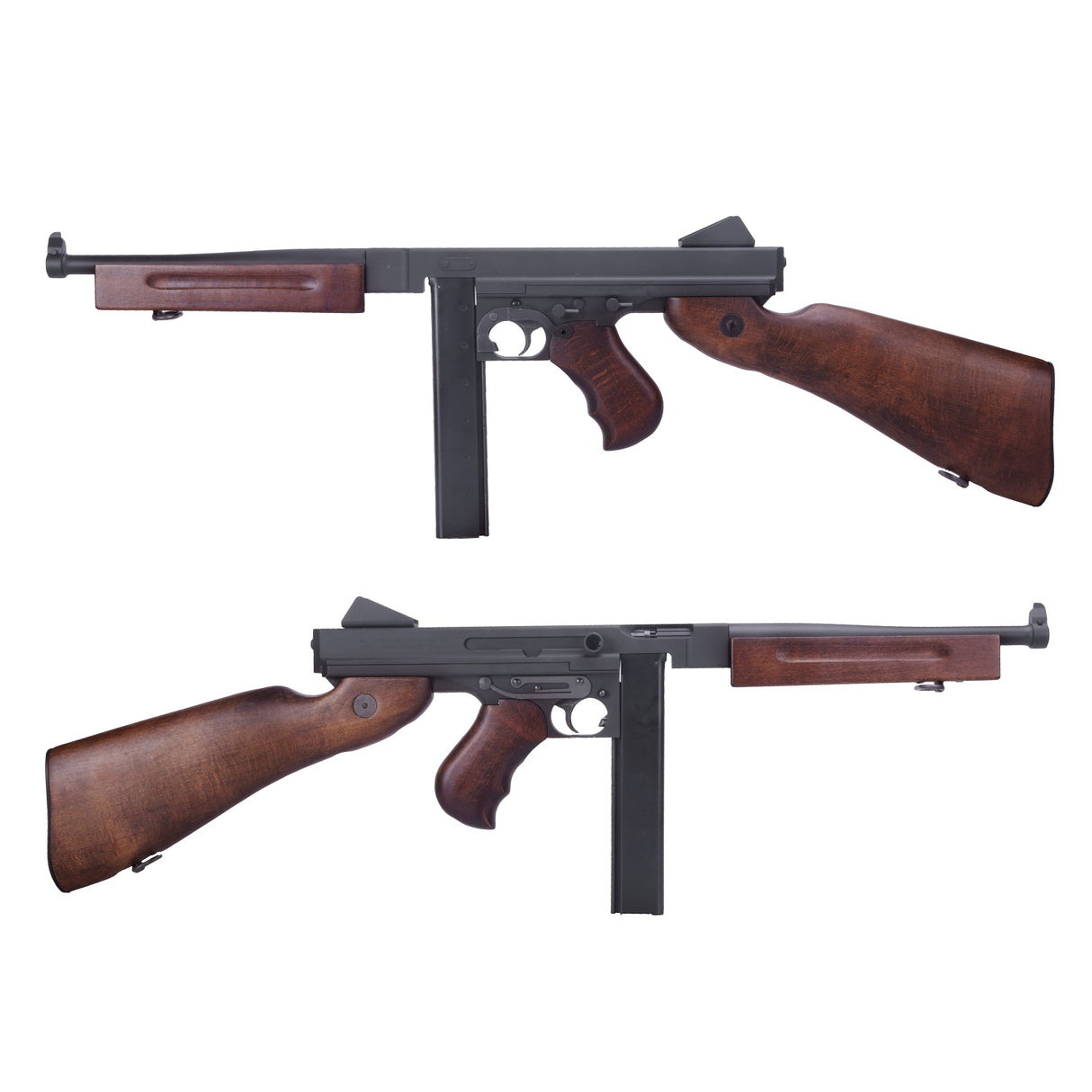 King Arms Thompson M1A1 Military AEG Airsoft - Real Wood ( AG-263 )