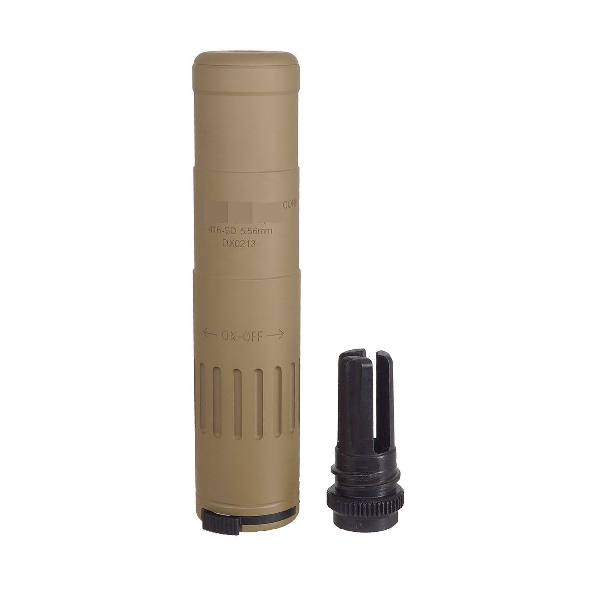 Angry Gun M4-2000 DEVGRU Contract Style Dummy Suppressor ( M42000D )