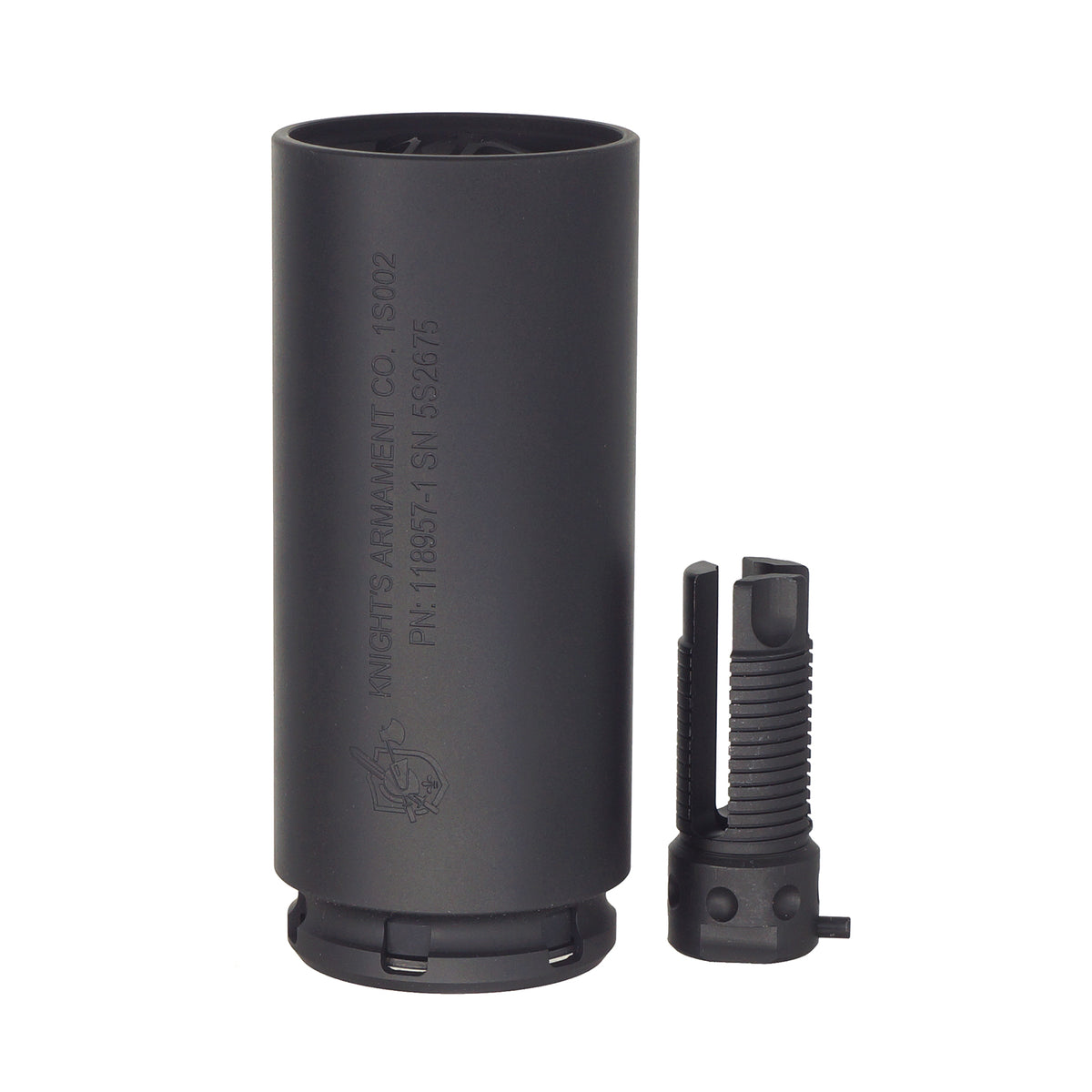 Angry Gun KAC QDC/MCQ-PRT Airsoft Suppressor with Flash Hider