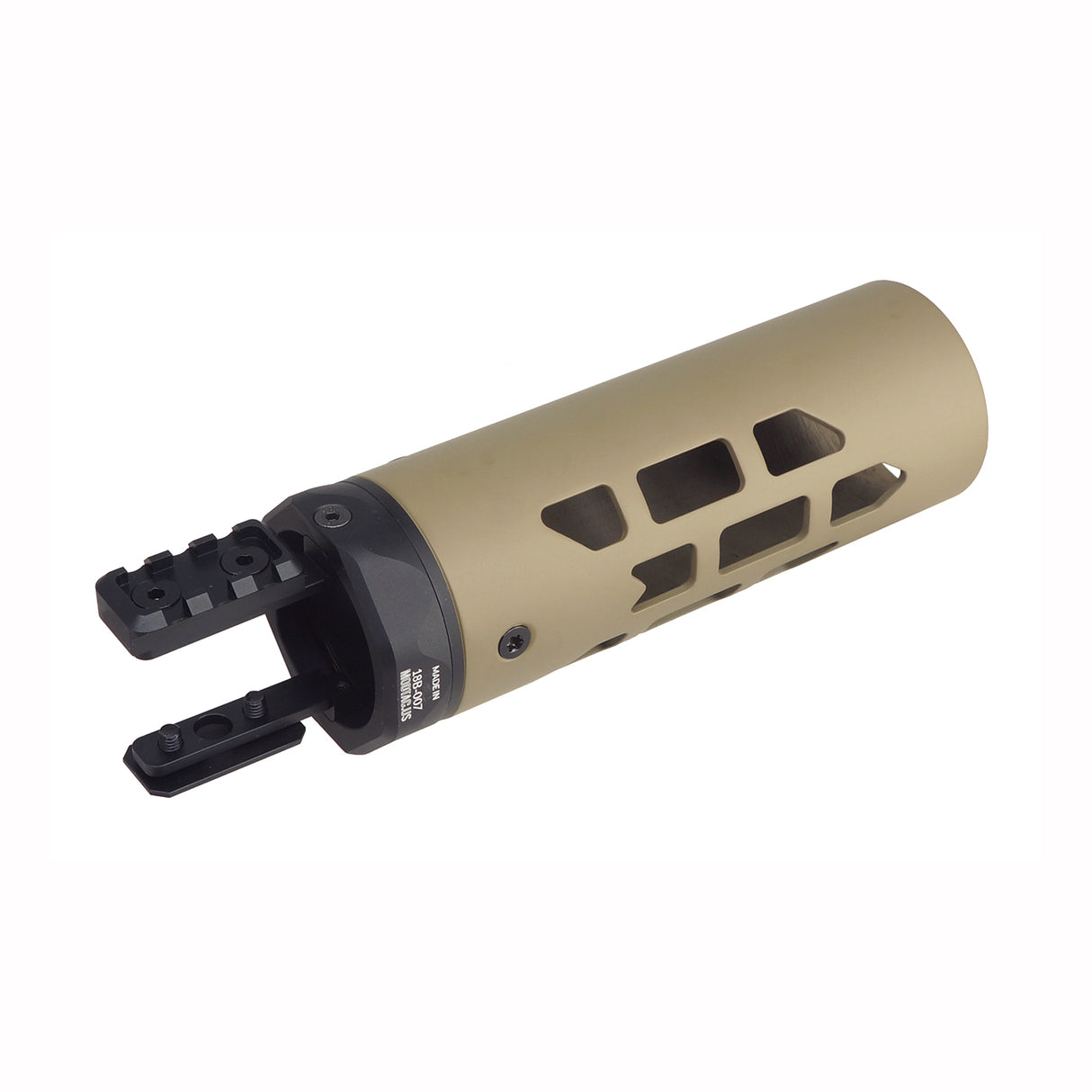 Angry Gun 6.5 Inch Carbon Fiber M-RAC Style Suppressor Shield Type-A
