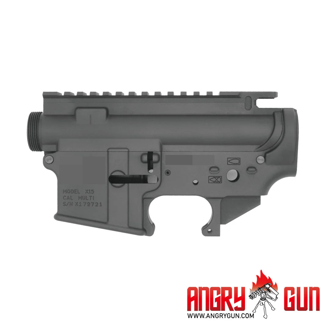 Angry Gun CNC Aluminum Forged Receiver Set for Marui MWS M4 ( MWSFRS )
