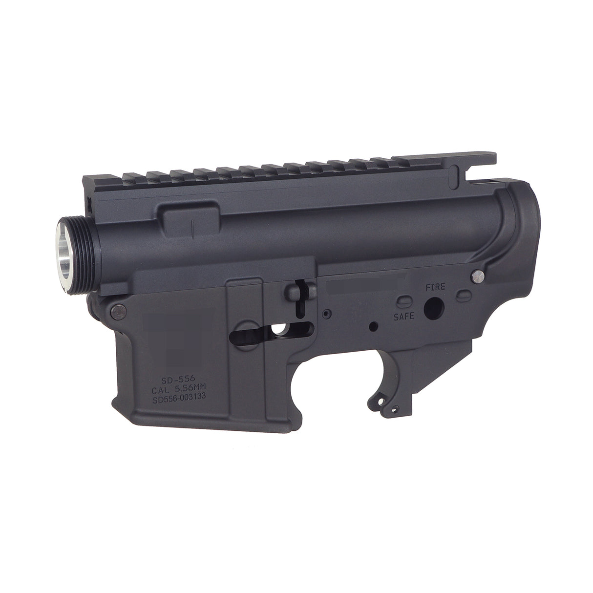 Angry Gun CNC Aluminum Forged Receiver Set for Marui MWS M4 ( MWSFRS-G ) Geissele