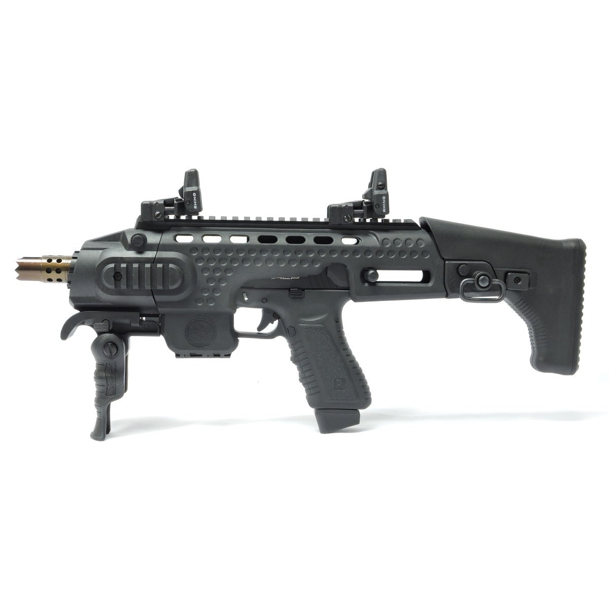 APS Action Combat Pistol SMG CO2 Airsoft ( APS-ACP603 )