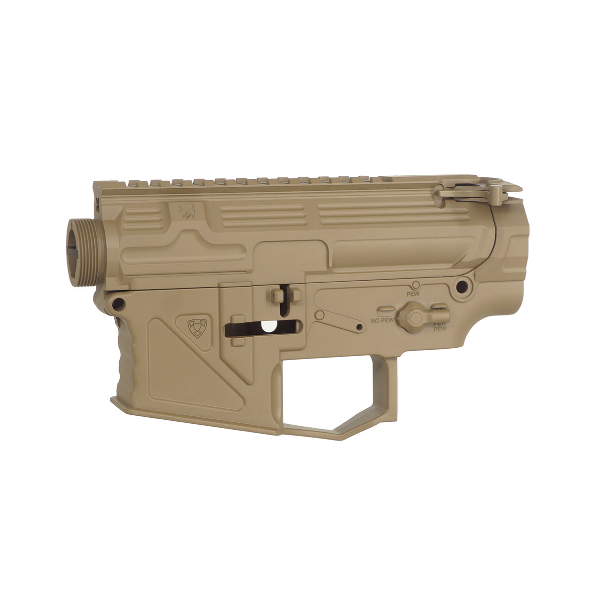 ASR Upper & Lower Receiver with PEW Inscription for APS Ambi V2 Gearbox