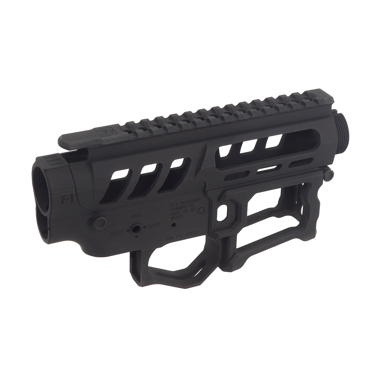 APS F1 Firearms UDR-15-3G Receiver for EMG / APS AEG Airsoft ( APS-F1022 ) BK