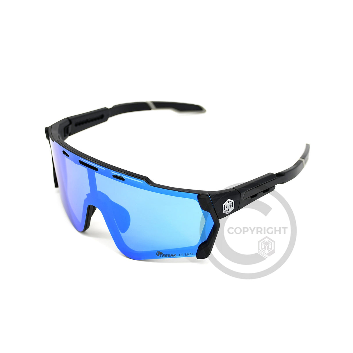 APS TRGear TG02 Protective Eyewear - Blue Lens ( PE-BL )