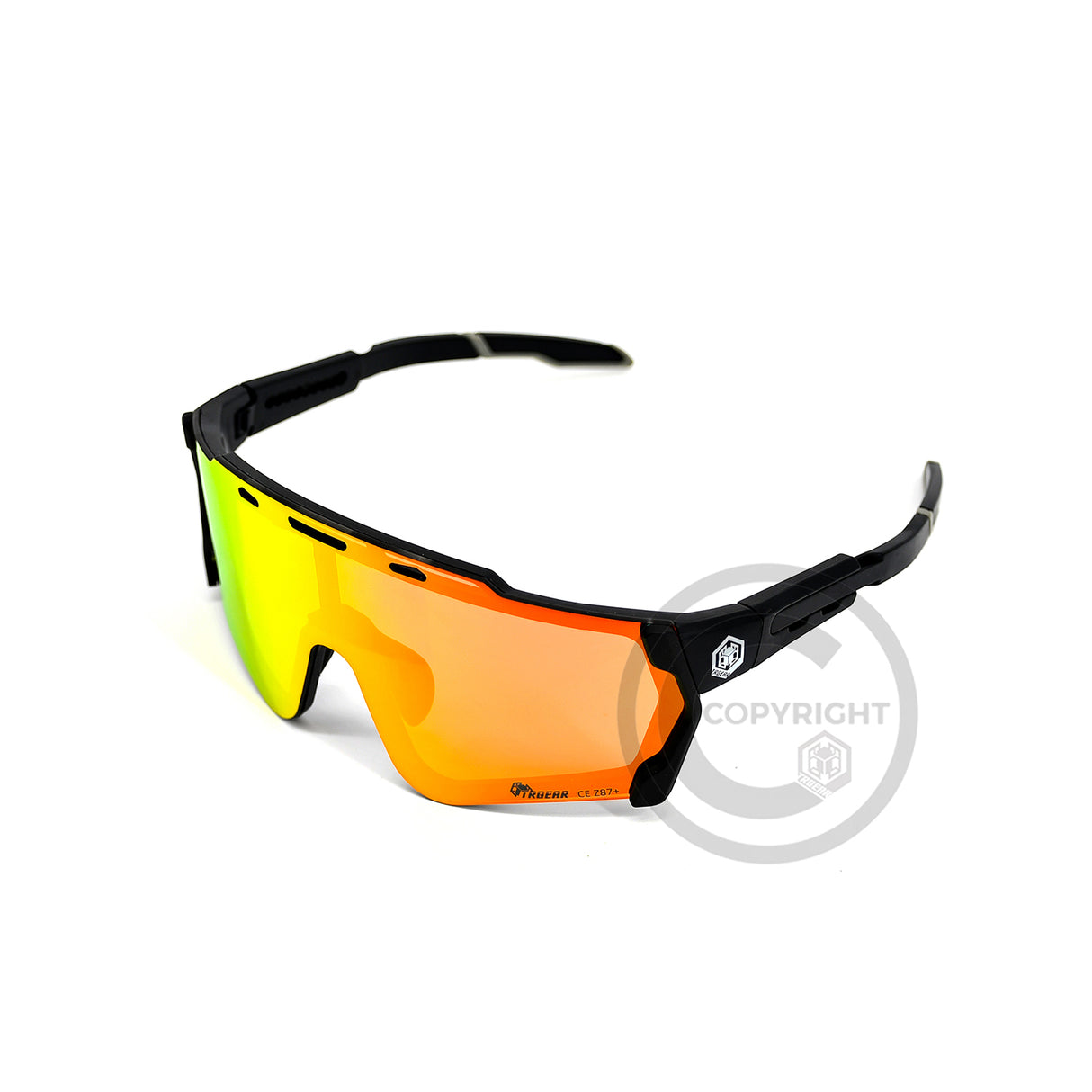 APS TRGear TG02 Protective Eyewear - Blue Lens ( PE-BL )