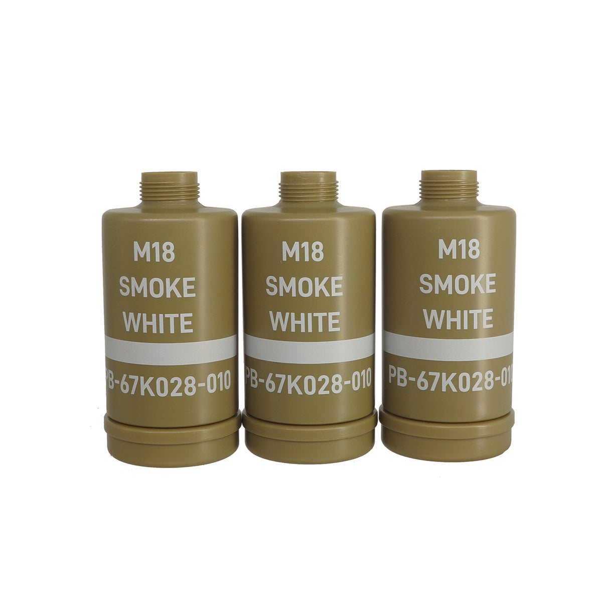 APS Thunder B M18 Smoke White 3pcs Shell Complete Set ( TB-11 )