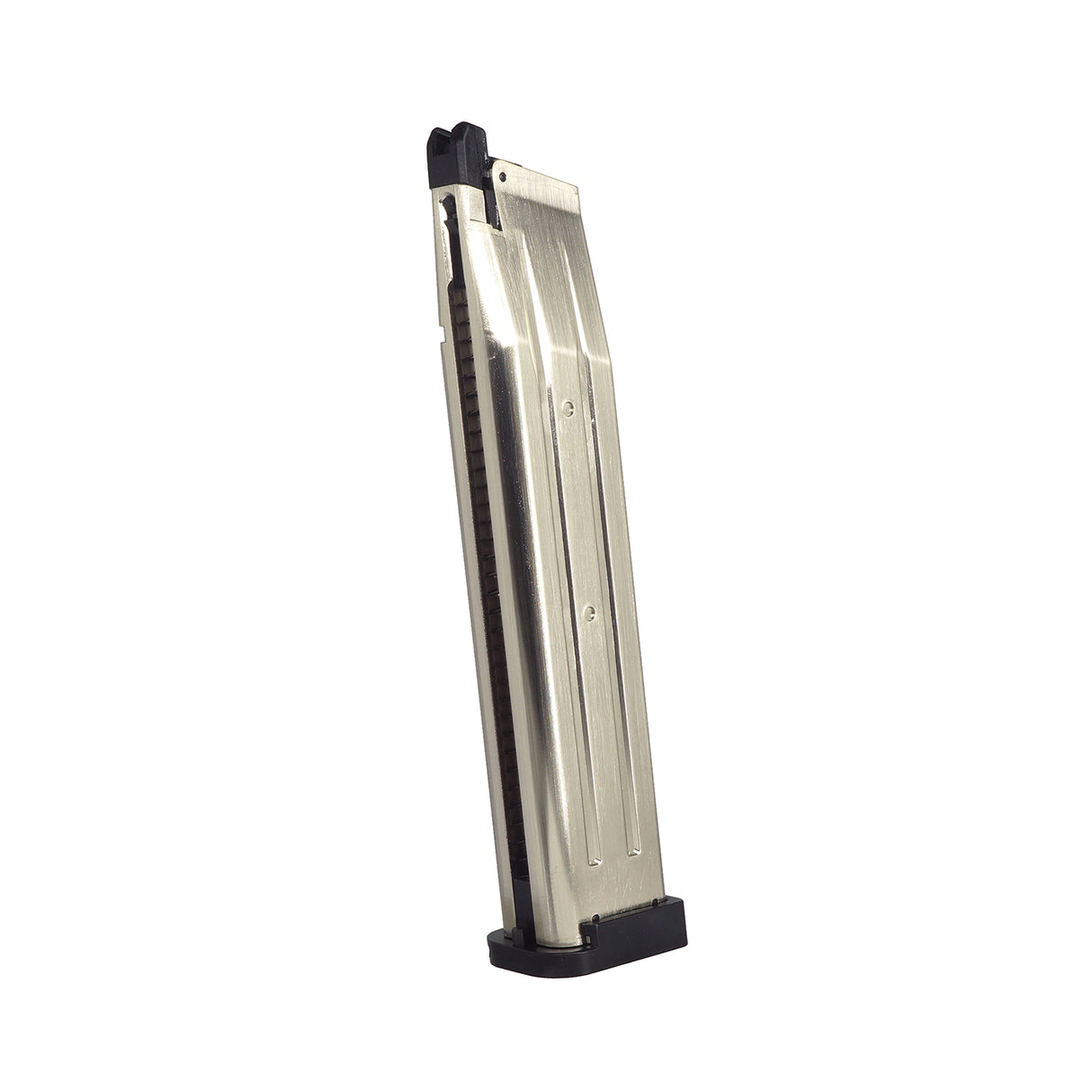 Army Armament 45 Rds Long Gas Magazine - Silver for R601 Combat Master Airsoft ( MAG-R601-3 )