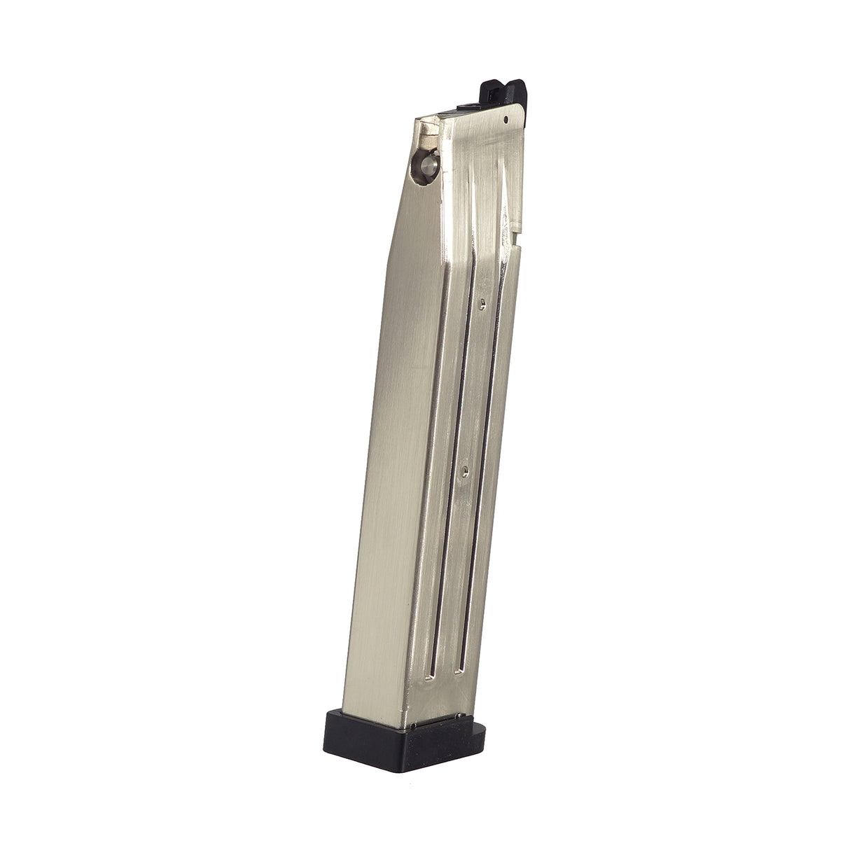 Army Armament 45 Rds Long Gas Magazine - Silver for R601 Combat Master Airsoft ( MAG-R601-3 )