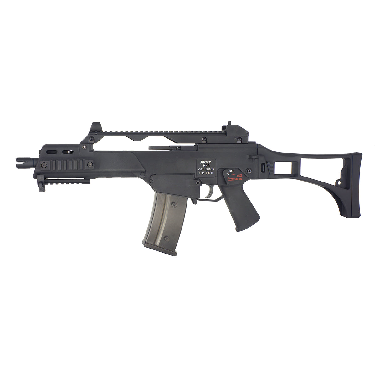 Army R36 G36C Gas Blowback Airsoft ( ARMY-R36-BK )